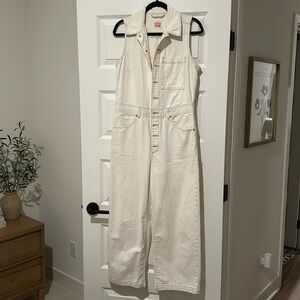 Levi’s Cream Jumpsuit